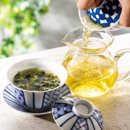 香り爽やか、台湾春摘み烏龍茶。